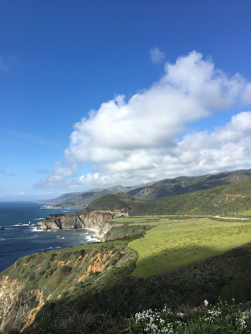 Bixby Bridge with Clouds - March 2017